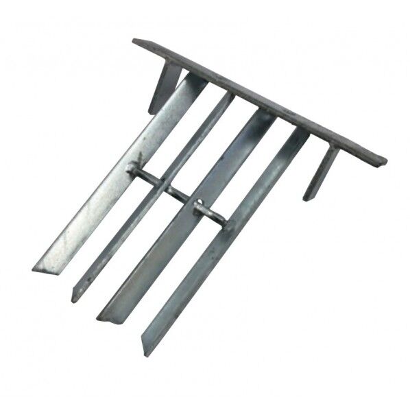 U字溝用ゴミ除けスクリーン 鋼板製・溶融亜鉛メッキ仕上げ