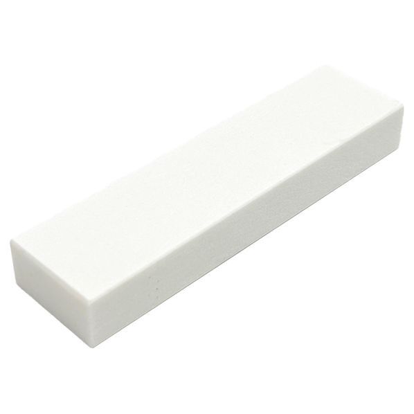 油砥 朝日虎印 仕上げ用 白 #3000 (100×25×13mm) 1本