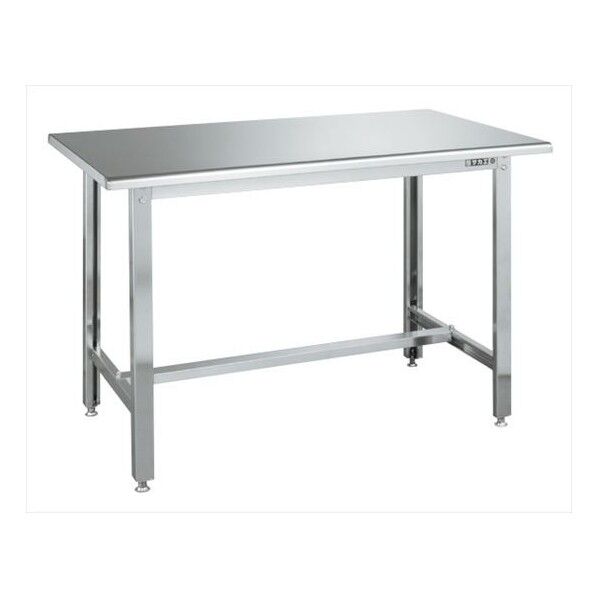 ステンレス作業台 H800mm(天板R付・SUS430) SUS4-127RC 1台