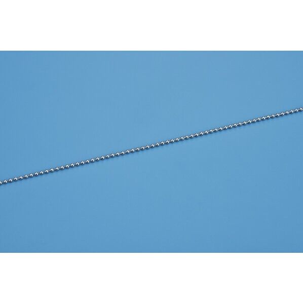 日本緑十字社 玉鎖M-30M ボールチェーン（玉鎖） 玉径2.5mmφ×長さ30m シルバー 170047 1本...