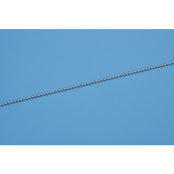日本緑十字社 玉鎖N-2M ボールチェーン(玉鎖) 玉径2.3mmφ×長さ2m シルバー 170052 1本...