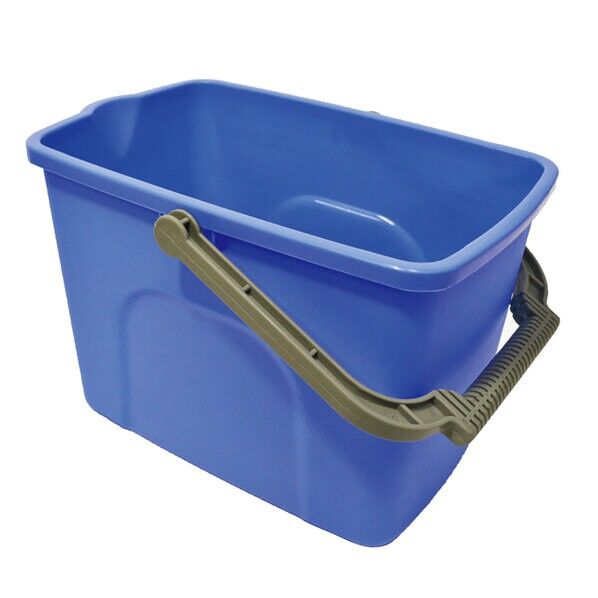 日本緑十字社 UP-4390 角バケツ 幅200×奥行305×高さ210mm ブルー 146139 1個...