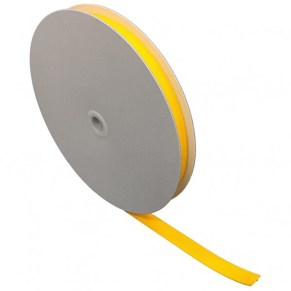 アクリルカラー 平ベルト イエロー 20mm×25m AA-302 1点