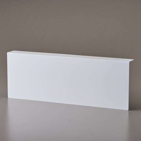 日本緑十字社 TAP1236 高輝度蓄光標識貼付用プレート 天井用 130×360+40mm(120×360mm標識用)厚さ:1mm 白 377016 1枚...