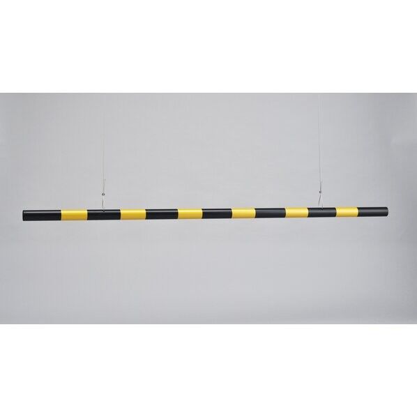 日本緑十字社 TSB-1A 高さ制限バー黄/黒 幅54mmφ×長さ2m 黄/黒 113001 1本...