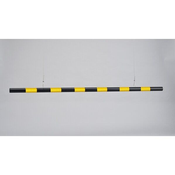 日本緑十字社 TSB-3A 高さ制限バー黄/黒 幅54mmφ×長さ2m 黄/黒 113003 1本...