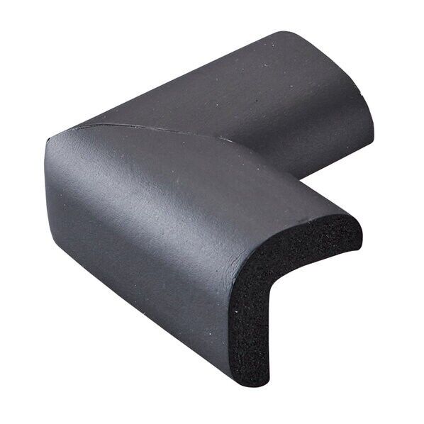 日本緑十字社 CGVーL-BK コーナー用ガードクッション V型タイプ 70×70×44mm厚さ:16mm 黒 246364 1個