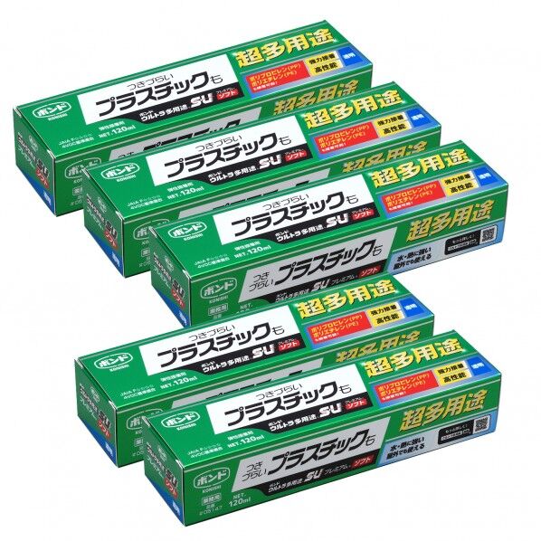 ウルトラ多用途SU プレミアムソフト クリア 120ml #05147 5本