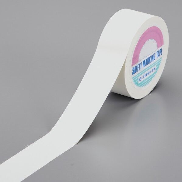 日本緑十字社 RM-50W ラインマーキングテープ 幅50mm×33m 白 258051 1巻...