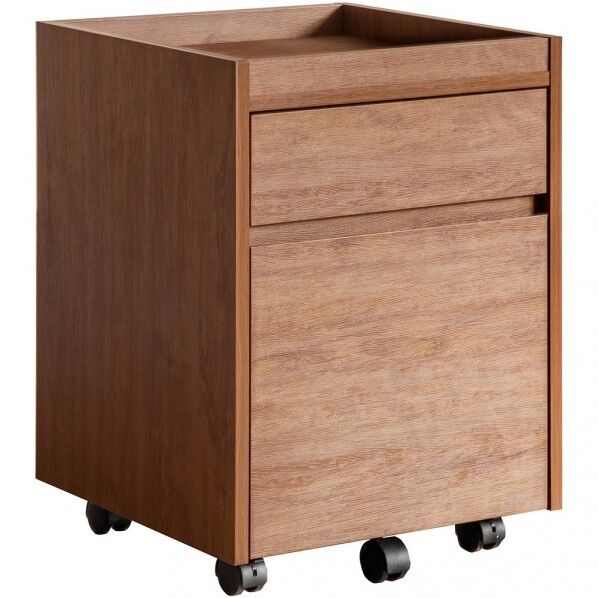 宮武製作所 サイドチェスト Lezele(ルゼル) ブラウン 幅40×奥行40×高さ55cm ブラウン DSC-001_BR 1台...