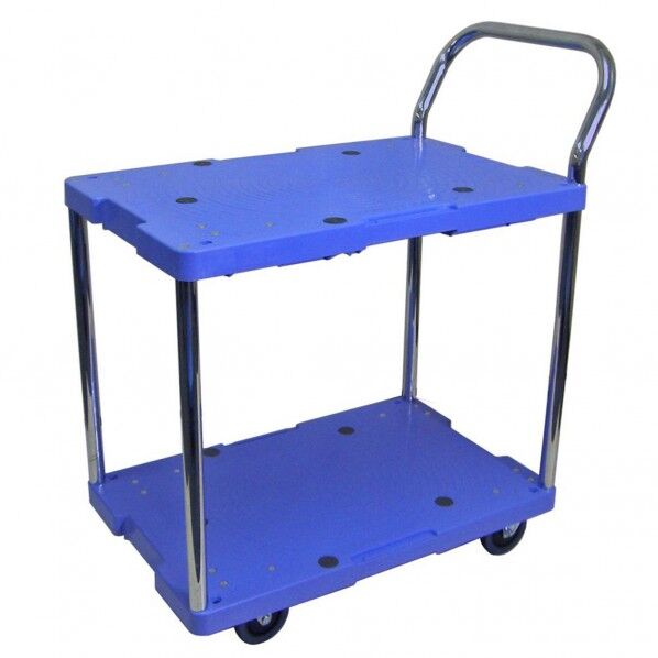 静音樹脂台車 (2段/150kg) DSK-104 1台