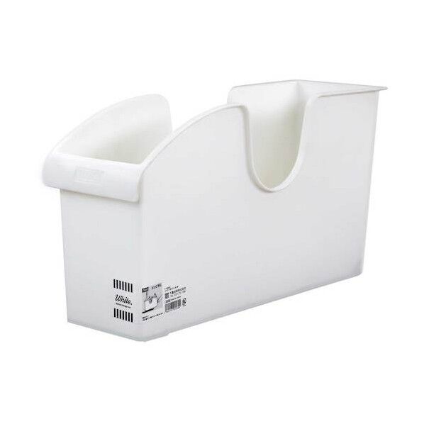 シンクボックス ホワイト 24.2×14.5×45.7cm F40504 1個