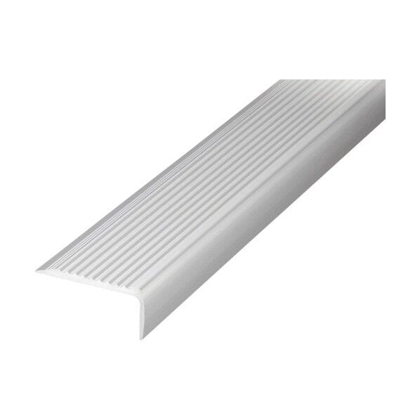 ノンスリップ 11-40シルバー アルミアシステップ 穴無 2,000mm 11-4012 1点