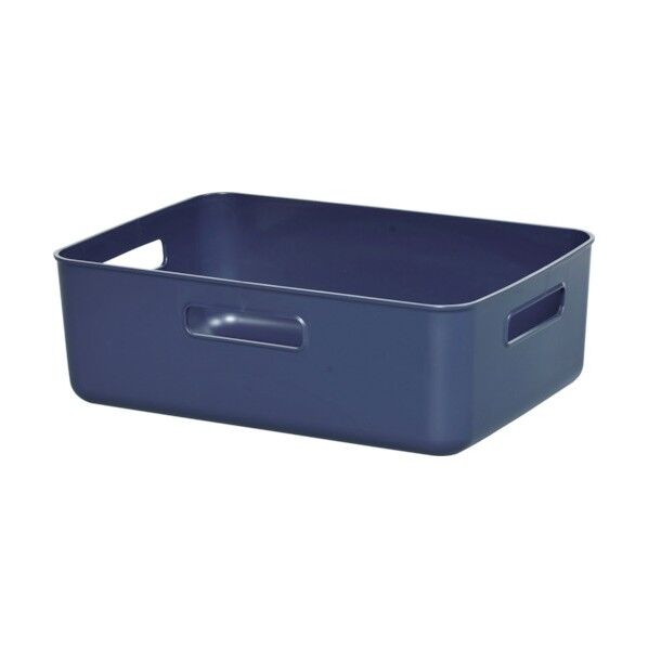 1388 やわらかBOX/ワイド浅型 ネイビー 364×259×120 138846 1点
