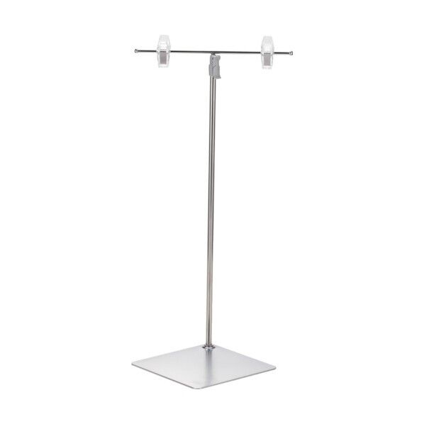 POPスタンド H400 メッキ コーナー台座 1112330 1点