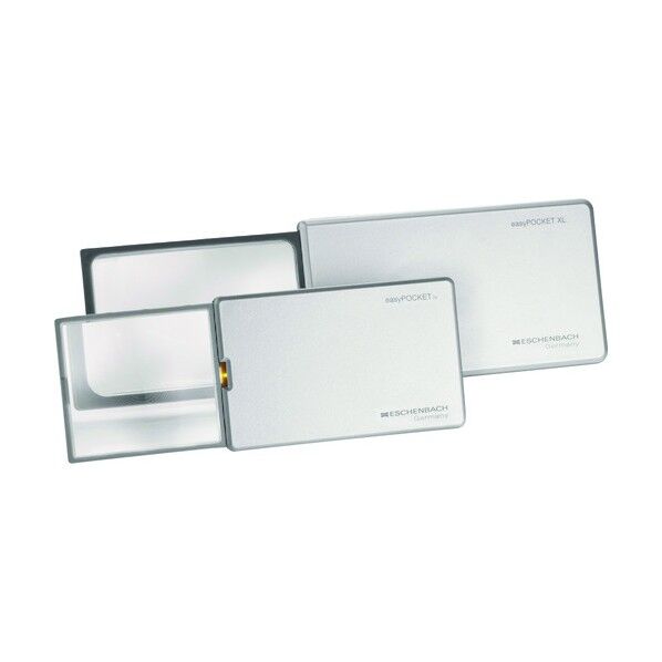 カード型ルーペ イージーポケットXLシルバー 2.5倍 152211 1点