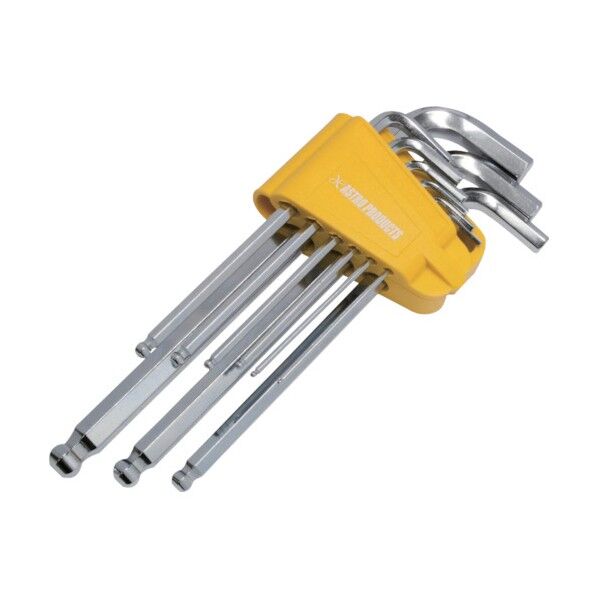 ロング ヘックスレンチセット インチ (9本組) 2002000027337 1点