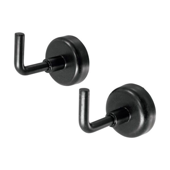 強力マグネットフック(2個入) ブラック 03-09415 2S