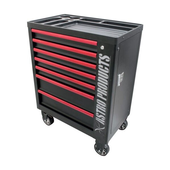 ロールキャビネット 7段 ブラック LEDロゴ RC748 2003000007480 1点