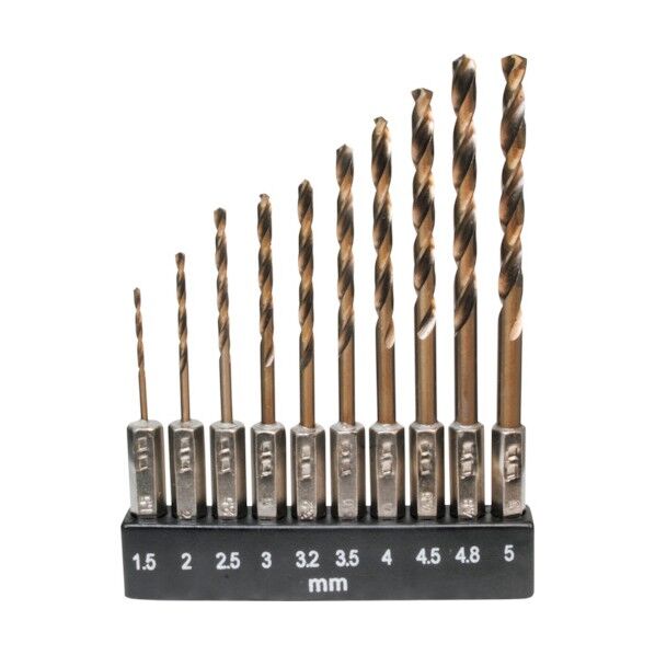 ドリルセット(10本組)DB171 2011000011710 1点