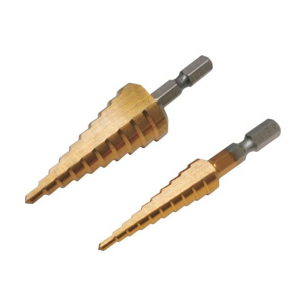 ワールドツール ステップドリルセット(2本組)DB176 2011000011765 1点...