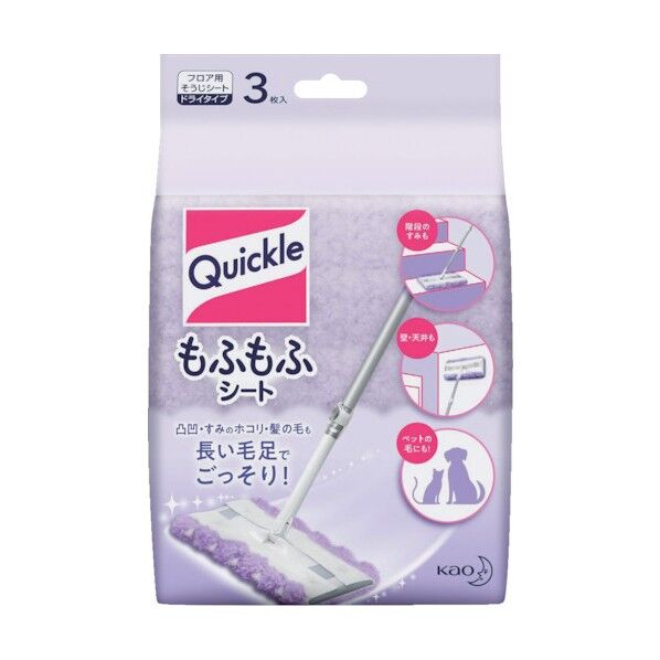 クイックルワイパーふわふわキャッチャーシート3枚入