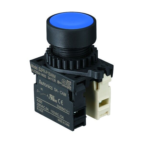 押しボタンスイッチ パネルカットサイズ:φ25.5