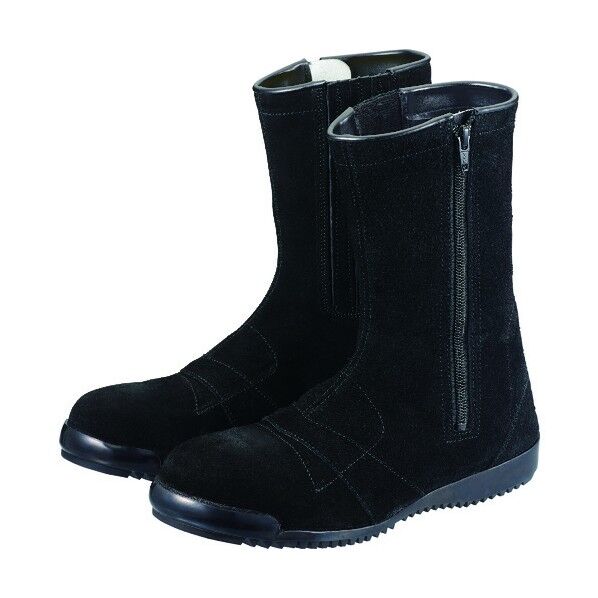 高所作業用安全靴(フラットソール) 3055黒床