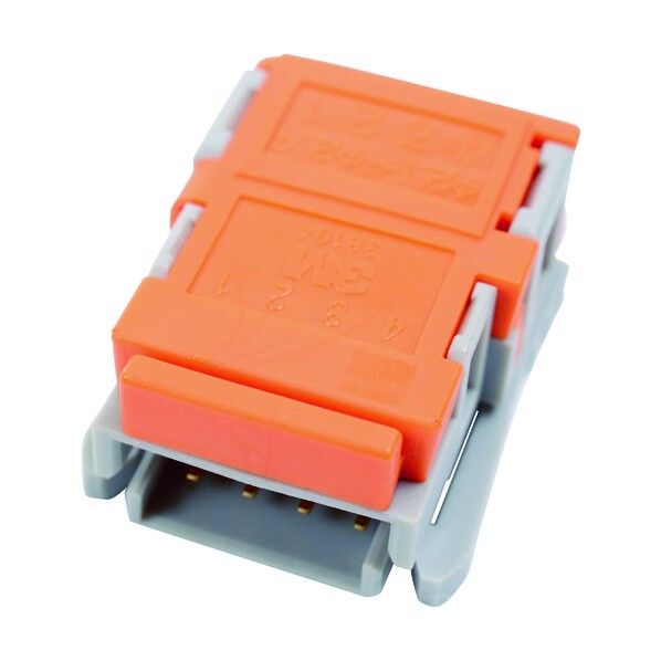 リンクコネクタ ワイヤーマウントコネクタ4極 ラウンドケーブル用 38104-E020-G00 FL 1点