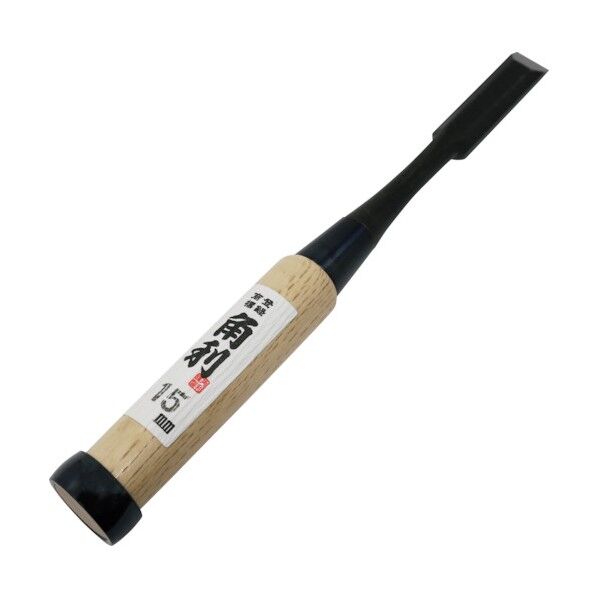 角利産業 追入のみ 面取 15mm 白樫柄 41915 1点