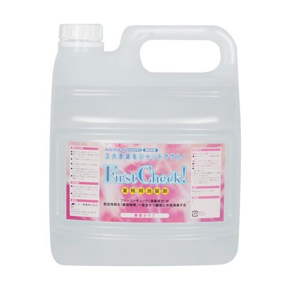 大一産業 ファーストチェック無香 4L 4981390543864 1点