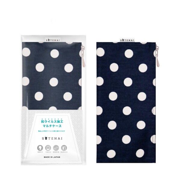 SUTENAI抗ウイルスマルチケース 水玉NV 6300023882 1点