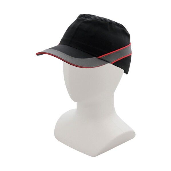 エアーコルタン安全帽子 ブラック/レッドライン 200G-000 6300020979 1点