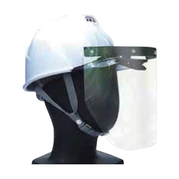 クリップ式フェイスシールド ブラック 6300008142 1点