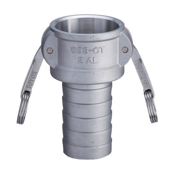 カムロック カプラー ホースシャンクCT アルミ 6インチ 633-CT-6-AL 1点