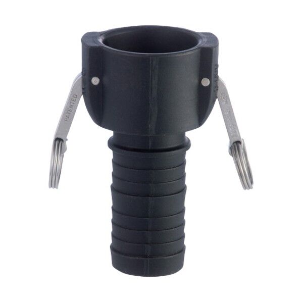 トヨックス カムロック カプラー ホースシャンク ポリプロピレン 1-1/2インチ 633-C-1-1/2-PP 1点...