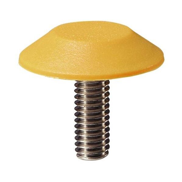 マークチップ埋め込み式 警告タイプ イエロー 69-1623(JC) M-4 1点