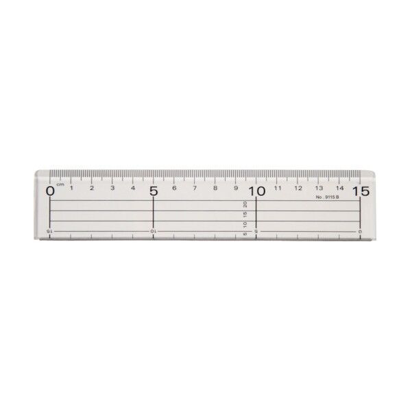 アクリル定規15cm 9115B 400本