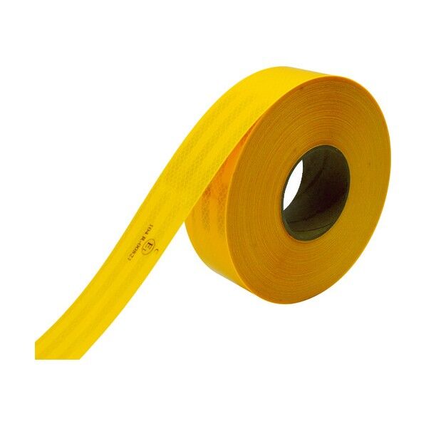 ダイヤモンドグレードコンスピキュイティ反射シート 蛍光黄 983-21 53.5 1点