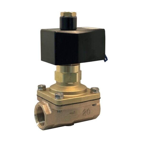 パイロットキック式2ポート電磁弁(マルチレックスバルブ) ADK12-20A-R3A-AC100V 1点