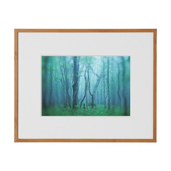 アルミ額縁 ギャラリー 2L ナチュラル(木目調) AGY-2L-NA 1箱