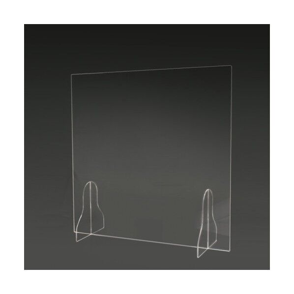 卓上アクリルパーテーション 窓無 600×600 APC-M 1点