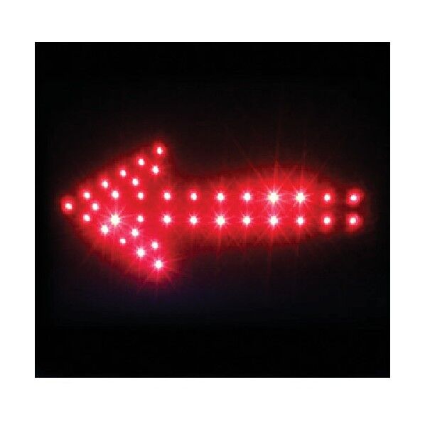 LED矢印シート大 赤 ARS-1 1点