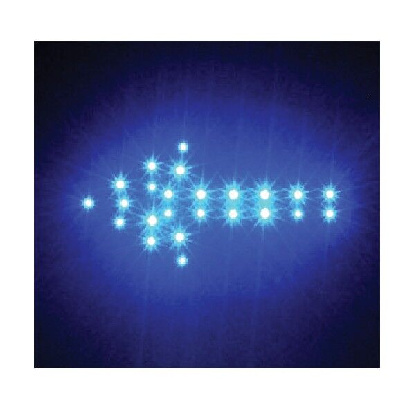 LED矢印シート小 青 青 ARS-3S 1点