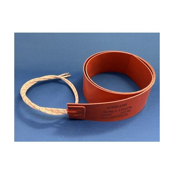 シリコンラバーヒータ 25x2000mm 100V 250W