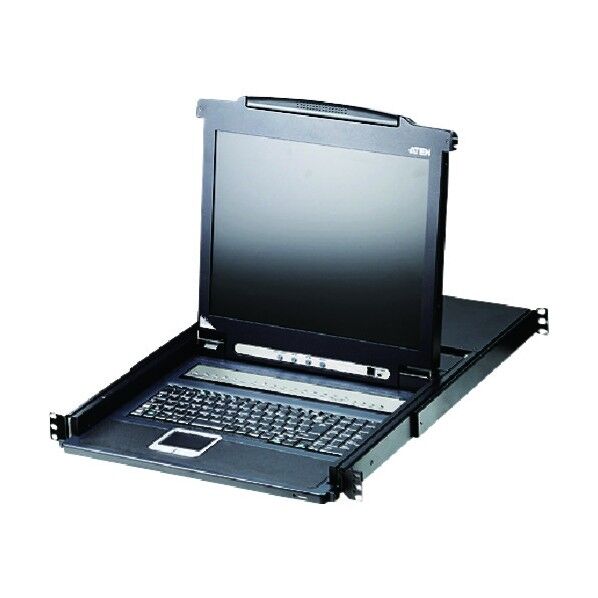 KVMドロワー 8ポート/17インチLCD一体型/ロングレール CL1008MJJL 1点