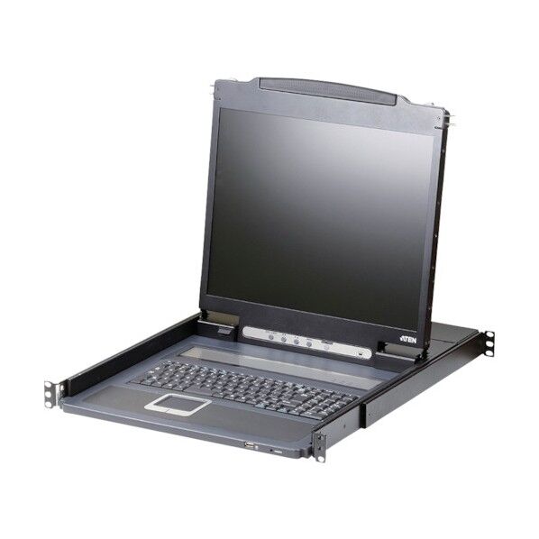 ATEN コンソールドロワー 19インチLCD/ショートレール/LEDバックライト省エネ軽量モデル CL3000NJJS 1点