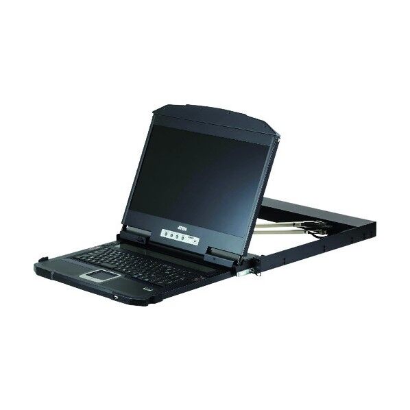 コンソールドロワー/18.5インチワイドLCD/HDMI DVI VGA/ショートレール