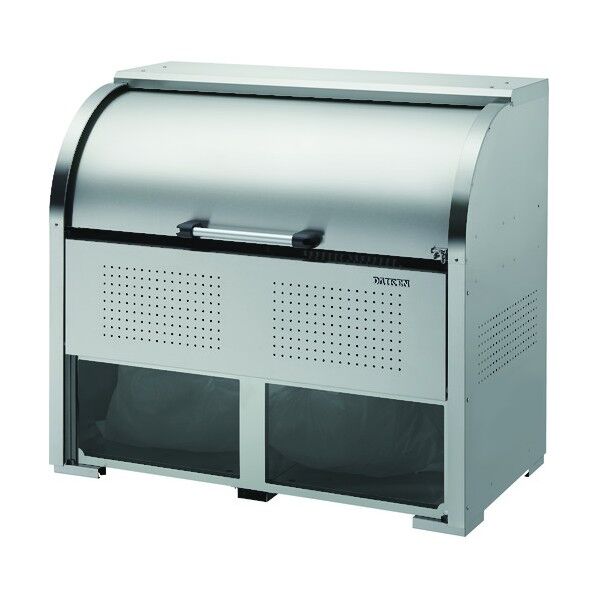 ステンレスゴミ収集庫クリーンストッカー シースルータイプ 間口1300 奥行750 CKS-1307-A 1点