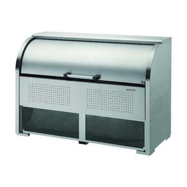 ステンレスゴミ収集庫クリーンストッカー シースルータイプ 間口1650 奥行750 CKS-1607-A 1点